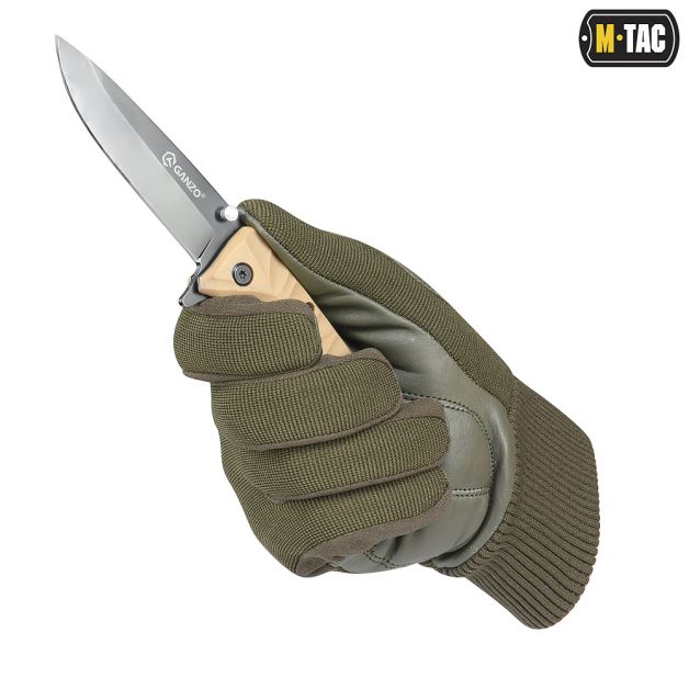 M-Tac перчатки Assault Tactical Mk.8 Olive