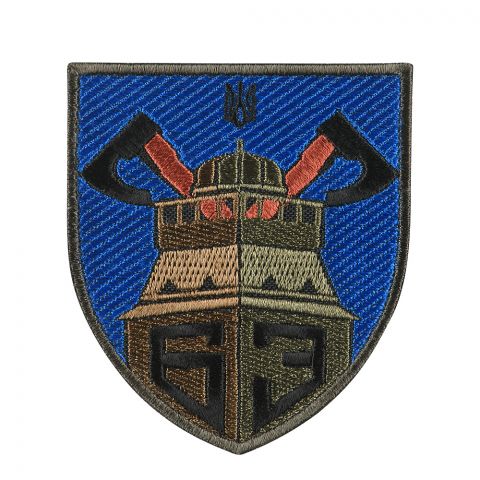 Шеврон 63 ОМБр кольоровий