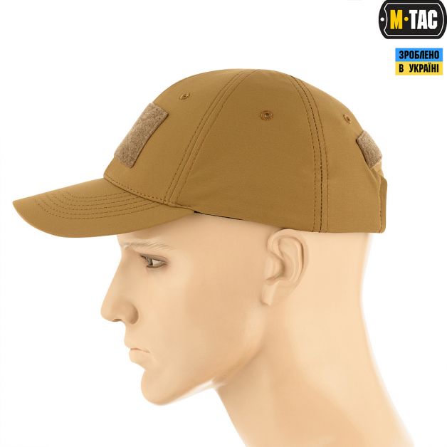 M-Tac бейсболка тактическая Flex Lightweight Coyote Brown