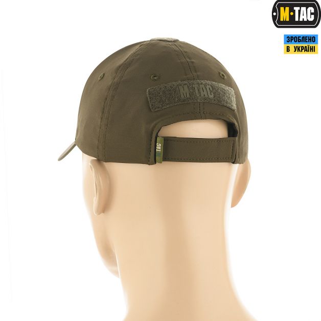 M-Tac бейсболка тактична Flex Lightweight Dark Olive