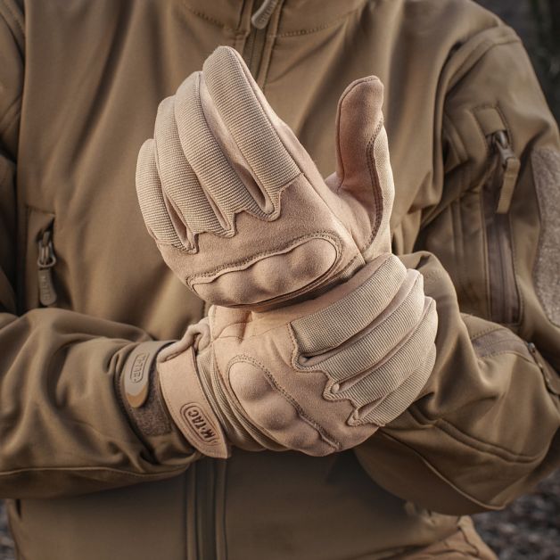 M-Tac перчатки Assault Tactical Mk.5 Khaki