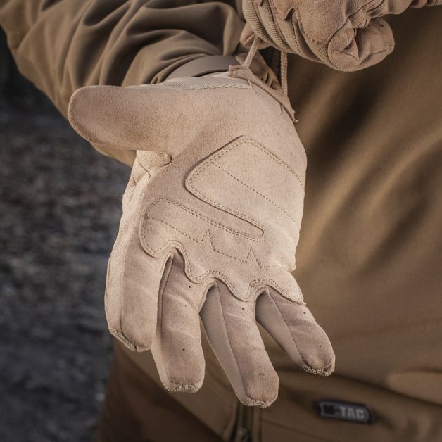 M-Tac перчатки Assault Tactical Mk.5 Khaki