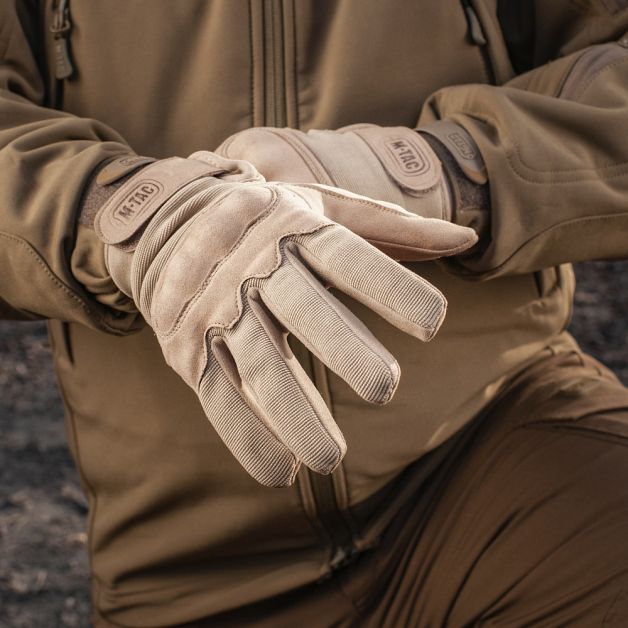 M-Tac перчатки Assault Tactical Mk.5 Khaki