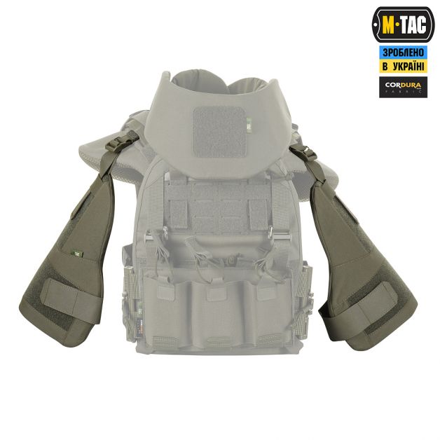 M-Tac плечовий захист з балістичними пакетами 1 клас для Cuirass QRS Ranger Green