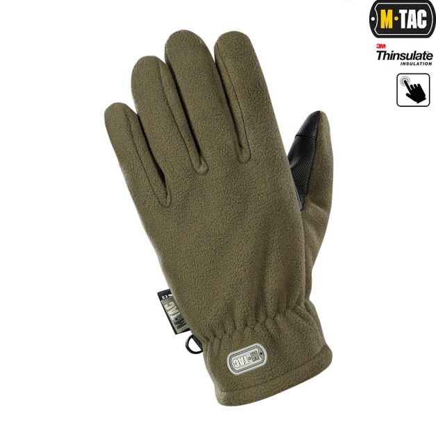 M-Tac перчатки Fleece Thinsulate Olive