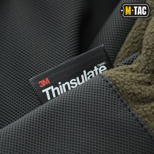 M-Tac перчатки Fleece Thinsulate Olive