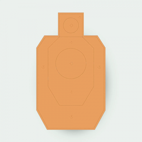 Мишень IDPA