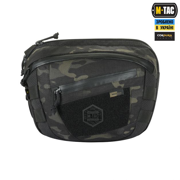 M-Tac сумка Sphaera Hex Hardsling Bag Large с липучкой Elite Multicam Black/Black