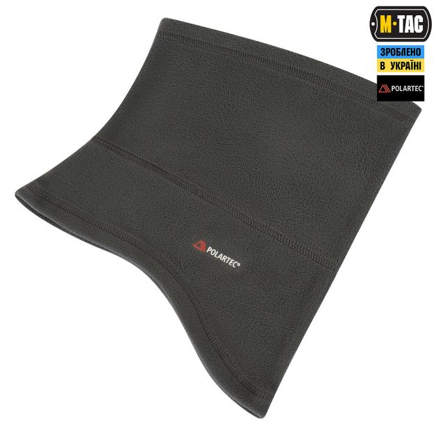 M-Tac шарф-труба анатомический Polartec Dark Grey
