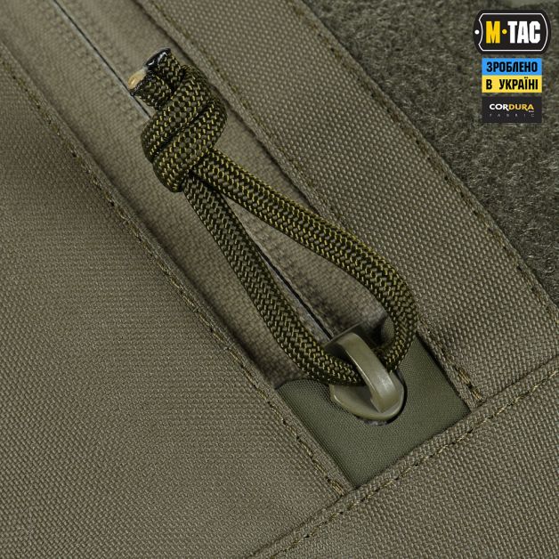 M-Tac сумка Sphaera Hardsling Bag Large с липучкой Elite Ranger Green