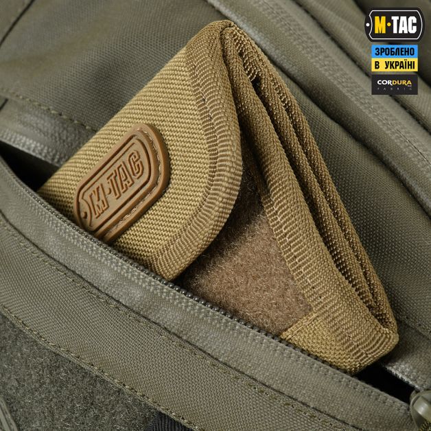 M-Tac сумка Sphaera Hardsling Bag Large с липучкой Elite Ranger Green