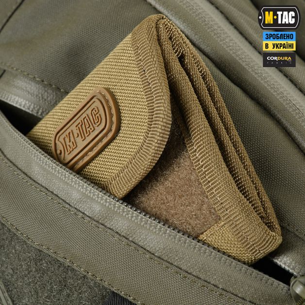 M-Tac сумка Sphaera Hardsling Bag Large с липучкой Elite Ranger Green