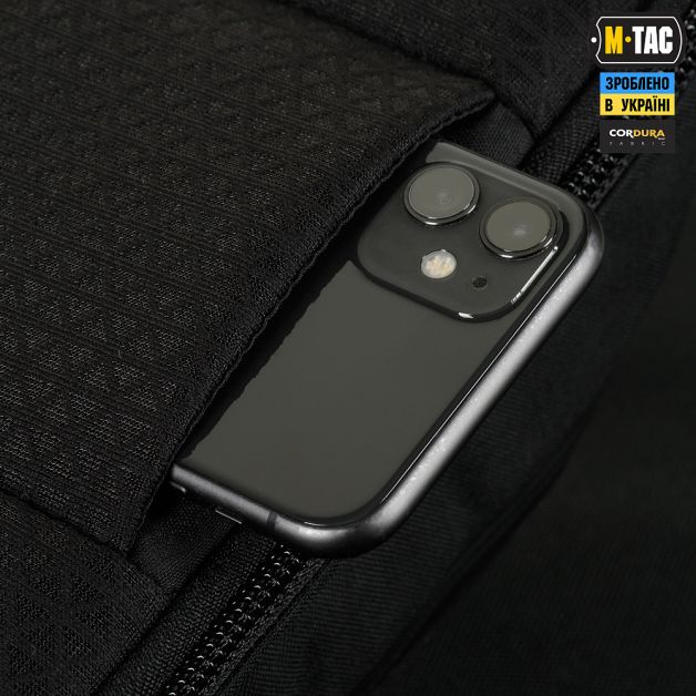 M-Tac сумка Sphaera Hardsling Bag Large Elite Black