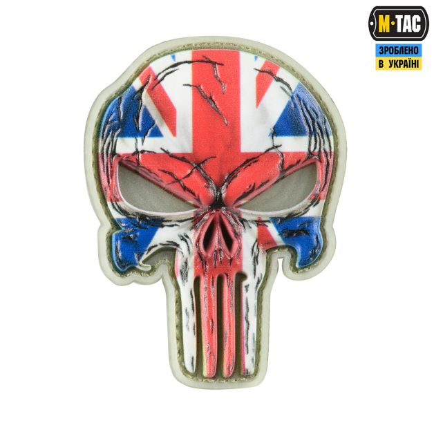 Нашивка Punisher Британія GID