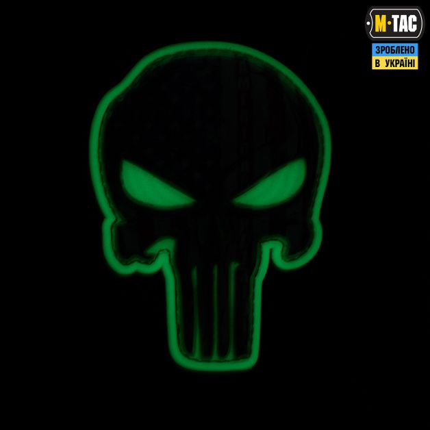 Нашивка Punisher Британія GID