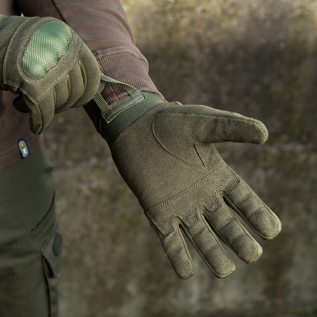 M-Tac перчатки Assault Tactical Mk.3 Olive