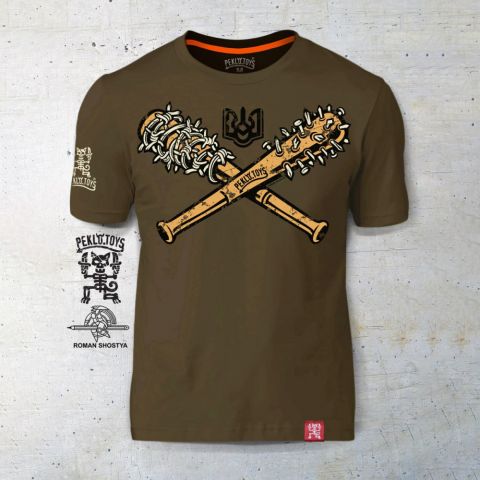PEKLO.TOYS футболка Біти Brown