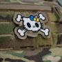 M-Tac нашивка KITTY (вышивка) White/Multicam