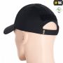 M-Tac бейсболка с липучкой Flex рип-стоп Black