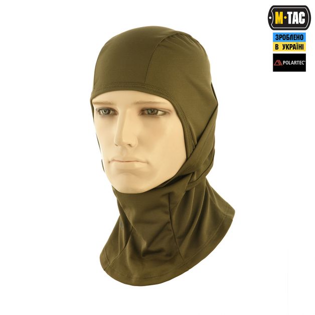 M-Tac балаклава-ниндзя потоотводящая Polartec Dark Olive