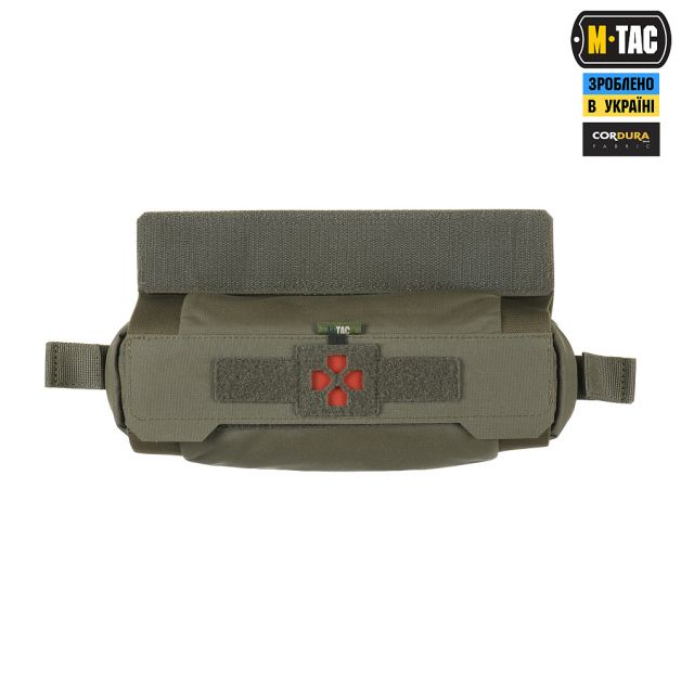 M-Tac подсумок медицинский горизонтальный ROLL Elite Ranger Green