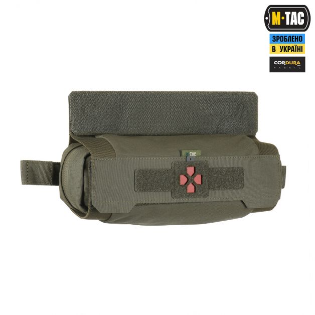 M-Tac подсумок медицинский горизонтальный ROLL Elite Ranger Green
