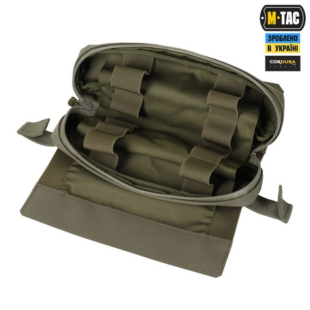 M-Tac подсумок медицинский горизонтальный ROLL Elite Ranger Green