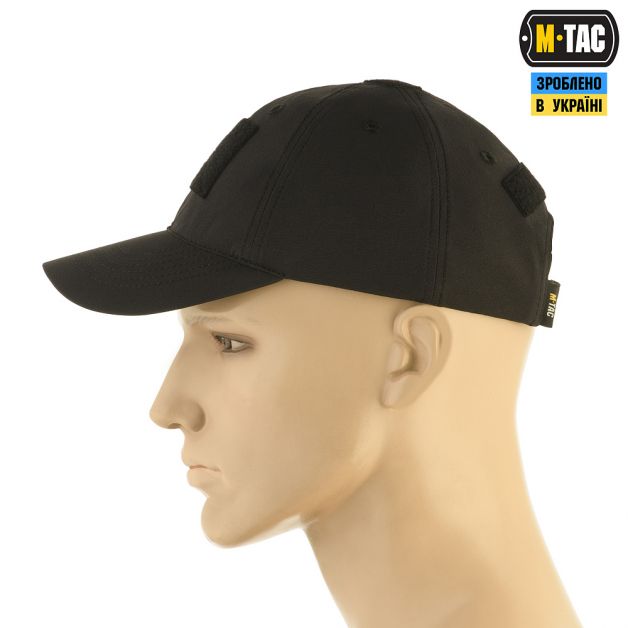 M-Tac бейсболка Elite Flex тактическая Black