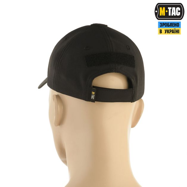 M-Tac бейсболка Elite Flex тактическая Black