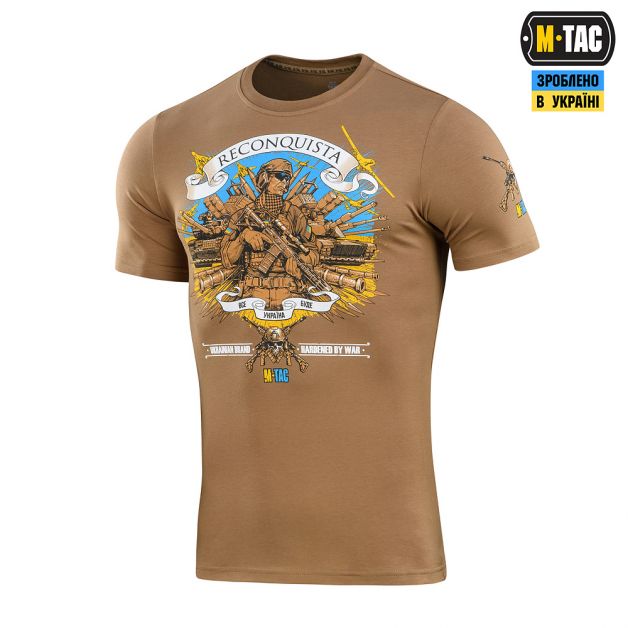 M-Tac футболка Reconquista Coyote Brown