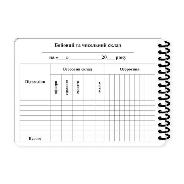 Ecopybook Tactical Блокнот військового розвідника