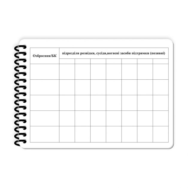 Ecopybook Tactical Блокнот військового розвідника