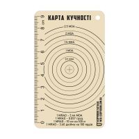 Ecopybook Tactical линейка карта кучностей