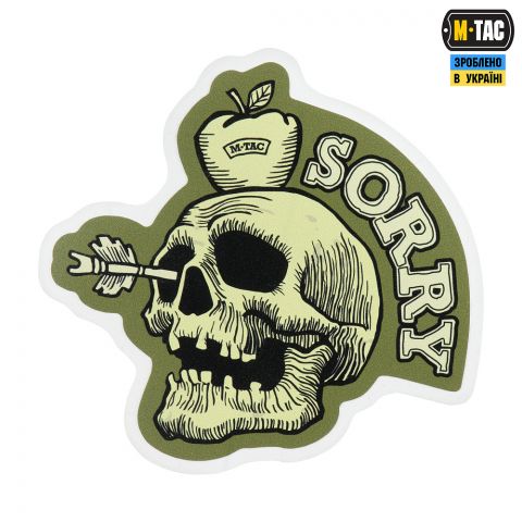 M-Tac наклейка SORRY Ranger Green