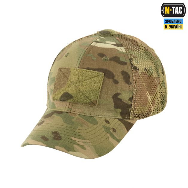 M-Tac бейсболка тактическая с сеткой Азов NYCO Multicam