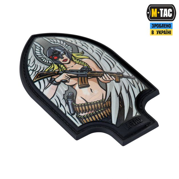 M-Tac нашивка Піка Валькірія PVC друк Black