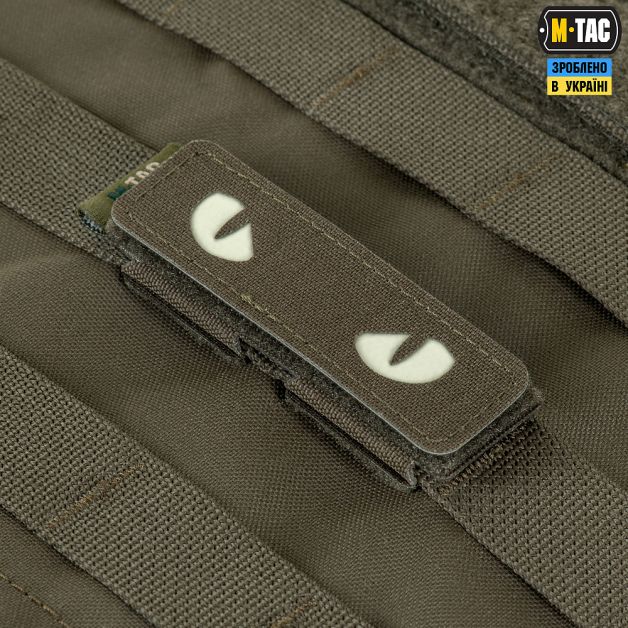 M-Tac панель для нашивок на MOLLE 80x26 Ranger Green