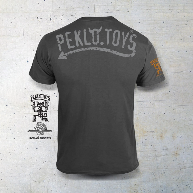 PEKLO.TOYS футболка Гвинтокрил Grey