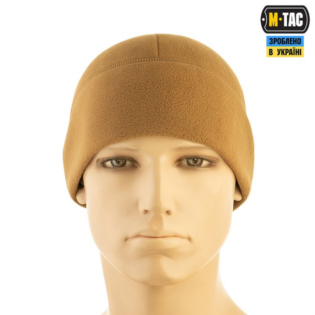 M-Tac шапка Watch Cap Elite флис (320г/м2) Coyote Brown