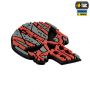 M-Tac нашивка Ukrainian Punisher 3D PVC Red/Black type 2