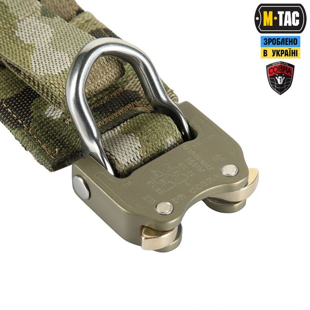 M-Tac ремень Range Belt D-Ring Cobra Buckle Multicam