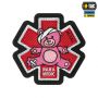 M-Tac нашивка Paramedic Медвідь (вишивка) Pink/Black