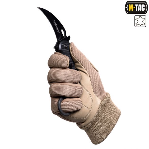 M-Tac перчатки Assault Tactical Mk.8 Khaki