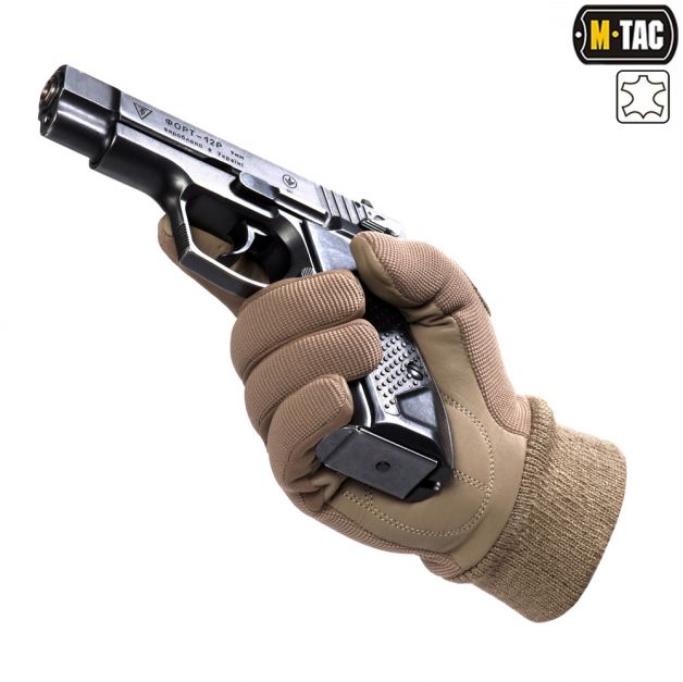 M-Tac перчатки Assault Tactical Mk.8 Khaki