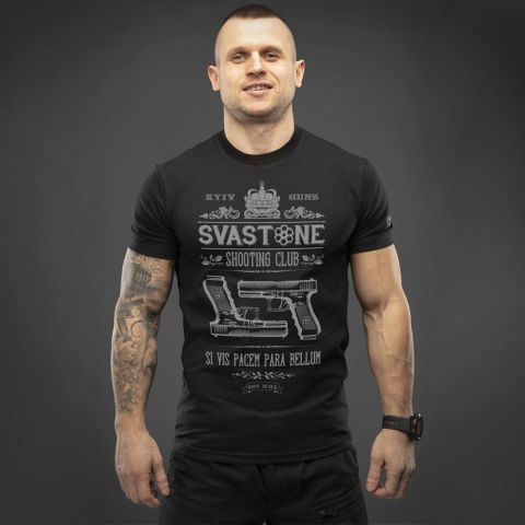 SvaStone футболка Para Bellum II черная