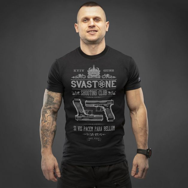 SvaStone футболка Para Bellum II черная