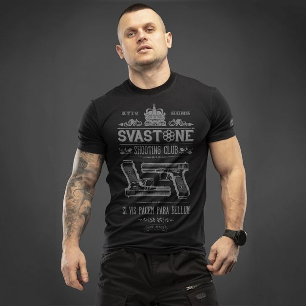 SvaStone футболка Para Bellum II черная