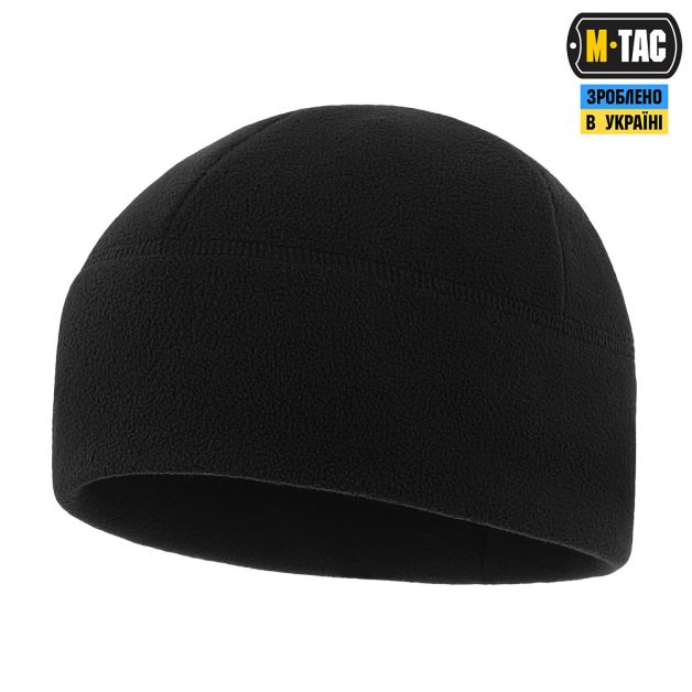 M-Tac шапка Watch Cap Elite флис (320г/м2) Black