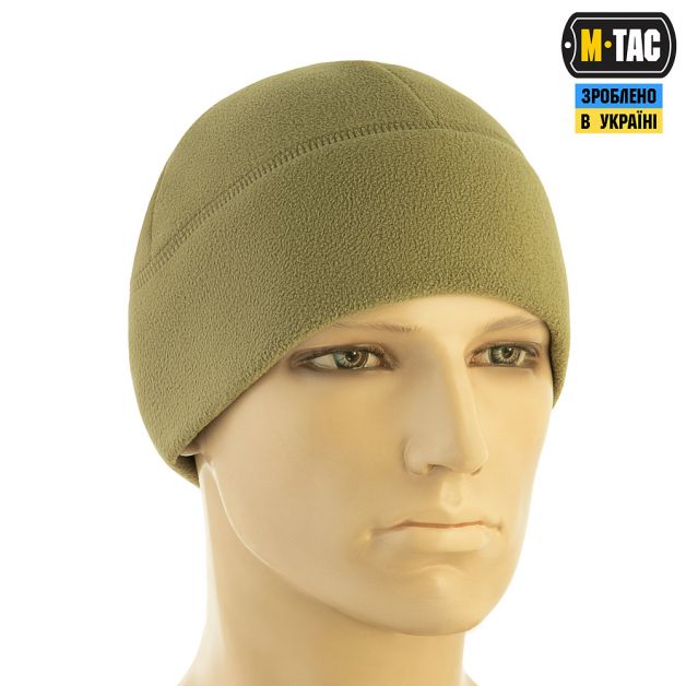 M-Tac шапка Watch Cap Elite флис (320г/м2) Tan