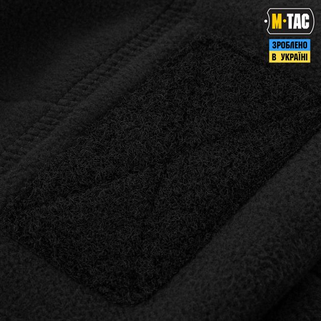M-Tac шапка Watch Cap Elite флис (320г/м2) с липучкой Black